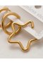 Star and Ring Figure Multiple Earrings (Set of 6)
