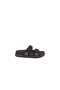Pienn 124 Women's Brown Buckle Slippers