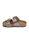 Sydney Cushion Buckle 1029356 Women's Slippers Bronze Juststep - 2