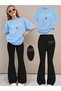 Girl's Spanish Style Leggings and T-Shirt Set