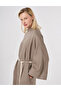 Linen Lyocell Dress with Rope Belt - 5