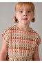 Girl's Mercerized Dress Orange - 3