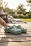 Women's Mint Green Slippers Sandals Lightweight Daily Summer Sabo - 3