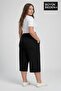 Plus Size Women's Double Set Capri Shorts Comfortable Fit 3Xl-6Xl Spr26Bsrk591+2 - 3