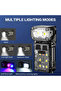 Portable Mini Flashlight COB LED Headlamp - 3 Light Sources, 5 Modes, Type-C Rechargeable, Work & Camping Headlight - 2