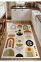 Sdt Shape Theme Patterned Modern Woven Base Decorative Carpet Sdt1653 - 2