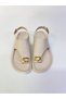 Luci̇ana Gold Buckle Detail, Stylish Design and Comfortable Sole Sandals - 2