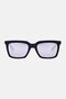 Men BW0066-H02C53 Square Sunglasses, Black