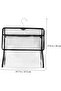 Waterproof Hanging Storage Bag Transparent Bathroom Organizer Touch Screen Pocket - 2