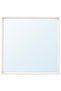 NISSEDAL Mirror, white, 65 x 65 cm