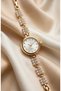 Pearla Women's Steel Watch Gold Color Pearl & Stone Detailed Vintage Old Money Luxury Elegant Stylish Women's Wristwatch |   Premium Limited Edition 2026