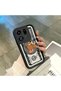 Oppo Find X9 Pro 5g Compatible High Quality Cartoon Printed Impact Resistant Black Silicone Case