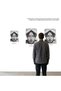 Poster Decorativ Tematică Hands Geometry - 'Triangle Reflection', Material Textil 21MXM, Fara Rama - 3