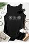 Women's Mix Printed Half V-Neck Sleeveless Regular Fit Comfortable T-Shirt