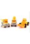 Toy Plastic Shovel Truck, Bucket and Mixer 3-Piece Construction Set, Each 9 X 26 cm - 2
