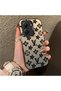 Poco X7 Pro Compatible Silicone Edge Hard Back Case Couple Phone Case Brand Patterned