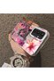 Samsung Galaxy S23 Fe Compatible Silicone Edge Hard Back Case Couple Phone Case Leopard Pattern - 3
