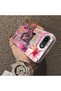 iPhone 16E Compatible Silicone Edge Hard Back Case Couple Phone Case Leopard Pattern - 3