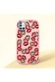 Samsung Galaxy A51 Compatible Case Camera Protector Pink Silicone Couple Phone Case with Kiss Pattern