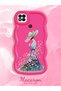 Redmi 10A Compatible Case Camera Protector Red Silicone Couple Phone Case Girl Pattern - 2