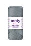 Pp Cord No:4 Polyester Macrame Rope |   Col. No: 064 - Medium Gray |   4mm 200Gr