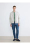 Beige Hooded Men's Jacket - 6