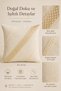 2-Piece Natural Linen Tassel Throw Pillow Cover Bohemian Rustic Vintage Living Room Decor Decorative 2-Piece Throw Pillow Cover - 2