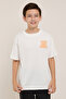 Printed T-Shirt with Crew Neck and Short Sleeves
