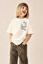 Girl's Hello Kitty Back Print 100% Cotton Oversize Summer T-Shirt
