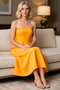 Women's Strapless Poplin Maxi Dress %100 Cotton A-Line Cut Sleeveless Lined Summer Woven Daily Casual - 3