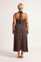 Women's Plus Size Polka Dot V-Neck Sleeveless Maxi Dress %100 Viscose A-Line Cut Daily Casual Modern - 5