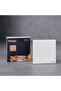 Blank Plate Aura White Single Cover Plate Wall Panel - 3
