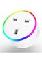 WiFi Smart Plug with Voice Control, App Control, Timer Function, Energy Monitoring, Home Automation