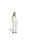 Crochet Tp Women's Casual Sweatpants Kc6493 White - 8