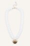 Women's Transparent Beaded Sea Theme Necklace H7000Axns