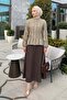Gipe Detailed Shirt Y0146 - Light Khaki - 2
