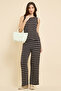 Patterned Knitted Sleeveless Top - 2