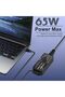 shefor 65W 45W USB C Laptop Charger Compatible with Lenovo HP DELL ASUS cer Samsung MSI Huawei Type C fast Computer Power Adapter - 2