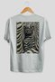 For the Love of Cats 96 Cat Printed White Oversize T-Shirt 100% Cotton Unisex Cat Lover Premium Design