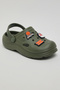 Charm Detail Slingback Clogs