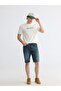 Crew Neck Printed Men's Combed Cotton T-Shirt - 2