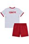 Turkey Printed 2-Piece Set for 10-13 Years Old - Cotton Jersey - White - 4