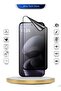 Motorola Moto G67 5G / Moto G87 5G 2026 Premium Nano Ceramic Privacy Full Cover Matte Flexible 2 Pack Clear/Black - 2
