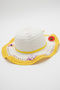 Gift for Girls - Yellow Floral Detailed Straw Summer Hat - Sun Protection Beach Fedora - 4