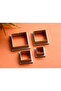 Polymer Clay Mold Square Circle Pattern Set 8 Pieces Polymer Clay Mold - 5