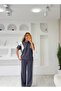 Modal Textured Garnished Short-Sleeved Suit