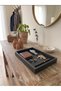 Leather Presentation Tray - Jewelry, Watch, and Key Organizer (29X19 cm) - 3