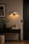 إضاءة جدارية LED على شكل نصف قمر فضية مزخرفة، تصميم عصري للإضاءة الداخلية والخارجية - 5
