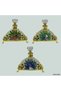 3pcs Crystal Perfume Essential Oil Bottle 20ml D9348