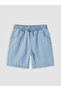 Blue baby boy jean shorts
